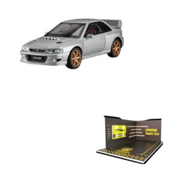Imagem de Mini Carro De Brinquedo Subaru Impreza Em Escala 1:32 Com Som, Luz E P