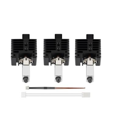 Imagem de Kit Hotend, compatível com Bambu Lab X1 X1C P1P P1S Hotend Upgrade Versão 2.0 Bocal do kit Hot End, compatível com termistor Bambulab TZ Hotend P1P(For X1 X1C (3 pcs))