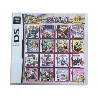 Imagem de Cartucho De Jogo 482 Em 1 4300 Em 1 DS NDS 3DS 3DS NDSL Para Console P