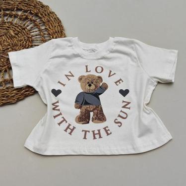 Imagem de T-shirt Infantil Ursinhos Carinhosos 04 ao 12 - Maria Sininho Store, 1