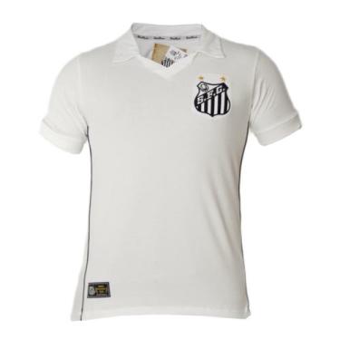 Imagem de Camisa Santos Retrô 2010 Branca - Masculino, GG, Branco