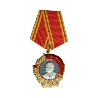 Imagem de A Ordem Soviética da Medalha Militar Lenin Medalha Militar Russa Crach