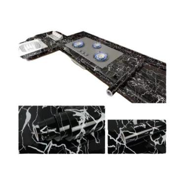 Imagem de Papel De Parede Autoadesivo De PVC À Prova d'Água E Óleo Com Efeito Má