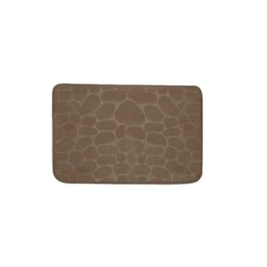 Imagem de Kit Tapete Soft Antiderrapante para Banheiro, Sala e Quarto com Diversas Cores 40cm x 60cm(KIT1-Marrom)