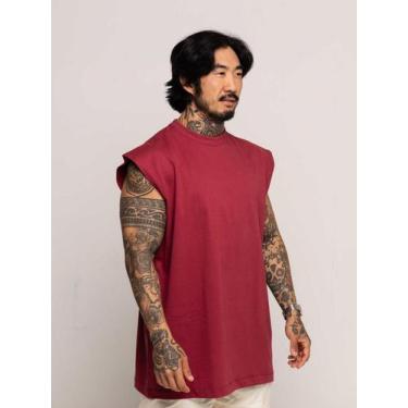 Imagem de Regata Oversized  Premium  - Thpe Store, Vinho, G