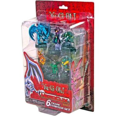 Imagem de Miniaturas Yugioh Heroclix Serie 1 Starter Set 6 Figuras Original - NE
