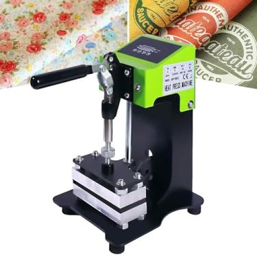 Imagem de Máquina de extração de óleo de resina de alta pressão, 600w, prensa portátil, 6x12cm, prensa térmica para uso doméstico, máquina manual de prensa de resina