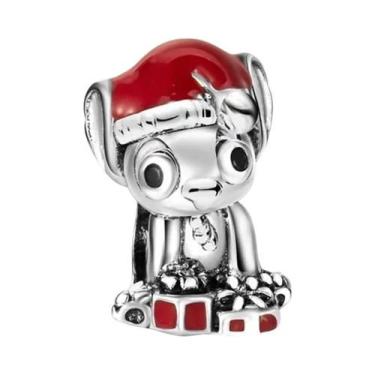 Imagem de Pingente Charm Lilo & Stitch Angel Para Mulheres, Joia DIY, Compatível