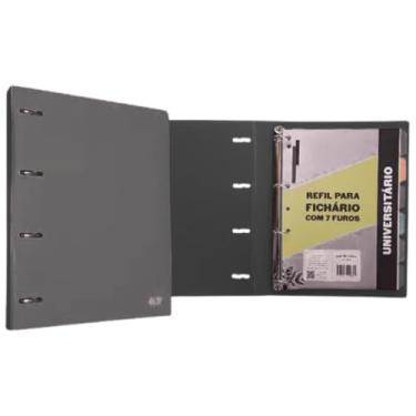 Imagem de Fichário Sweet Caderno 4 Argolas Bloco 96 Folhas Argolado