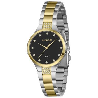 Imagem de Relógio Lince Feminino Ref: Lrtj181L34 P1Sk Fashion Bicolor