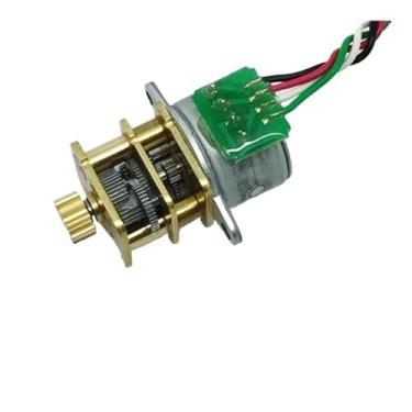 Imagem de 15 mm Redução Stepper Electronic Starter DC 5V-12V Grande Torque Precision 150:1 Caixa redutora de engrenagem de metal completo com engrenagem de cobre de 10 dentes