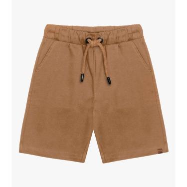 Imagem de Bermuda Infantil Em Sarja Trick Nick Marrom-Masculino