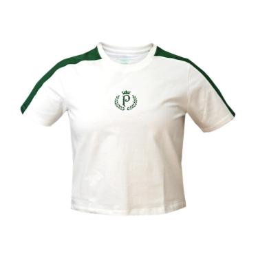 Imagem de Camisa Palmeiras Cropped Herança - Feminino-Feminino