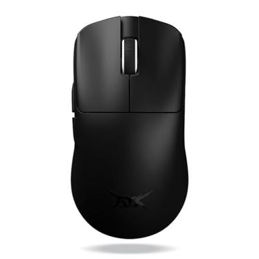 Imagem de ATK Mouse para jogos sem fio Blazing Sky F1, taxa de sondagem de 8K Hz, ultraleve 35–50g, modo duplo (2,4G/USB-C), revestimento com sensação de gelo, Leviatan edição co-marca (F1 Pro, preto)