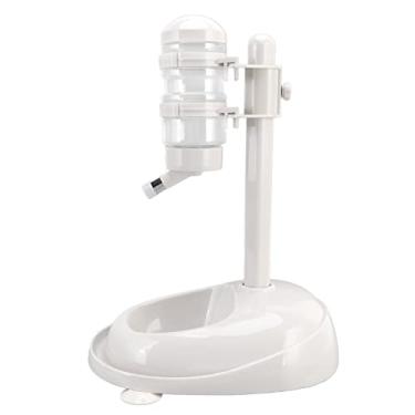 Imagem de Zerodis Dispensador de água para Tigela para Animais de Estimação Alimentadores Automáticos Bebedor por Gravidade Automático para Evitar Deslizamento Alimentador Removível Ajustável Em pé para