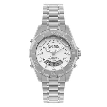 Imagem de Relógio Technos Skydiver WT2050AEN/1B Prata Masculino-Masculino