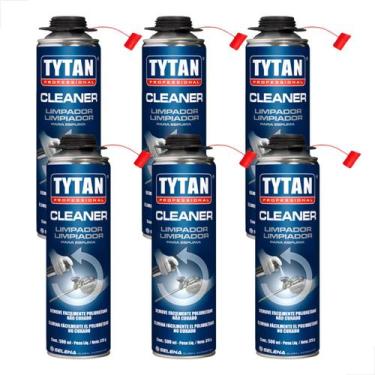 Imagem de Limpador De Espuma Expansiva Não Curada 480ml Tytan C/ 6 Un - Tytan Se