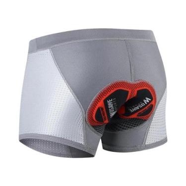 Imagem de Shorts De Ciclismo Masculinos Acolchoados WOSAWE: Proteção Antichoque 