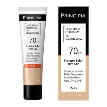 Imagem de Protetor Solar Principia Niacinamida FPS70 Cor 1.0 PS-05 30ml