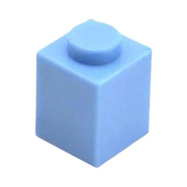 Imagem de 100 Peças De Blocos De Montar Compatíveis MOC 1x1 3005, Brinquedos Edu