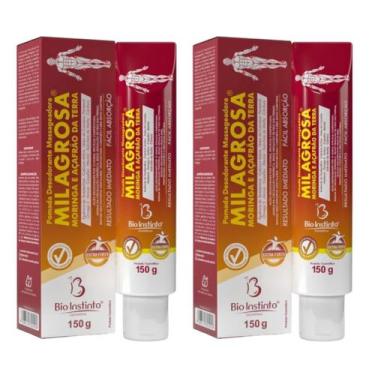Imagem de Kit 2 Pomada Massageadora Milagrosa 150G - Bio Instinto