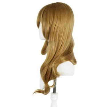 Imagem de Peruca de cosplay Genshin Impact Lisa Mincis para cabelo sintético - y