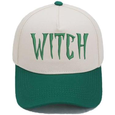 Imagem de Boné de beisebol de algodão Trucker WITCH bordado para adultos - Yiwei