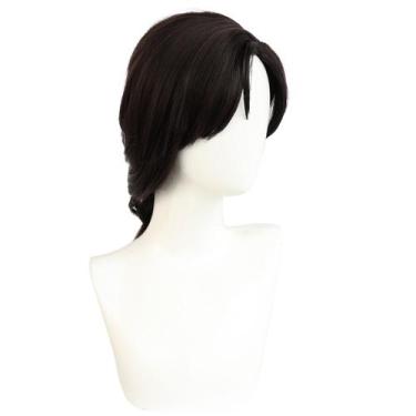 Imagem de Peruca de cosplay Tombs Raiders Laras Crofts Cabelo Sintético 64cm - y