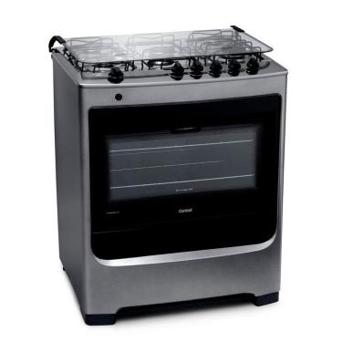 Imagem de Fogão De Piso 5 Bocas Acendimento Automático Consul Inox Bivolt