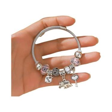 Imagem de Pulseira Feminina Elegante Com Miçangas E Design De Abelha, Acessório 