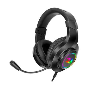 Imagem de Headset Gamer H260rgb Couro Sintético Hylas Redragon Preto
