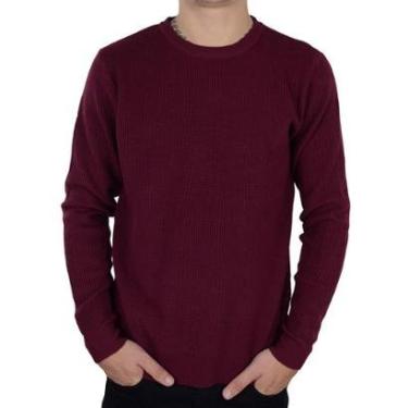 Imagem de Blusa Tricot Masculina Broken Rules Sueter Vinho - 590214-Masculino