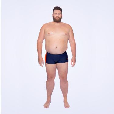 Imagem de Sunga Plus Comfort Speedo+ - MARINHO/TANGERINA-Masculino