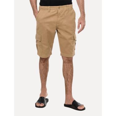 Imagem de Bermuda Calvin Klein Jeans Masculina Color Cargo Marrom Claro-Masculino
