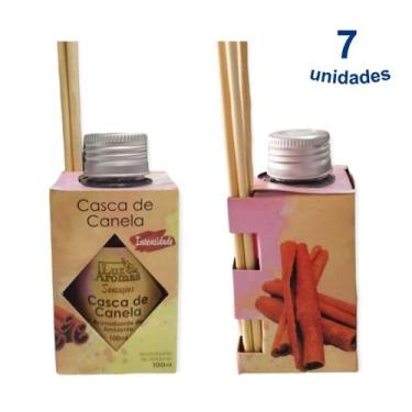 Imagem de 7 Aromatizador Ambiente Casca de Canela Difusor Aroma Vareta Perfume C
