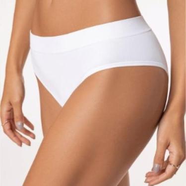 Imagem de Calcinha Básica Loba Lupo - 40300-01, Branco, GG