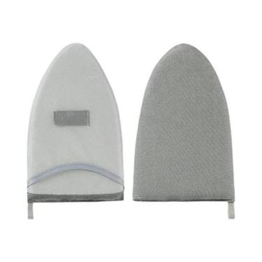 Imagem de Tábua De Passar Roupa Portátil De Tecido Pequena Com Luvas E Bandeja I