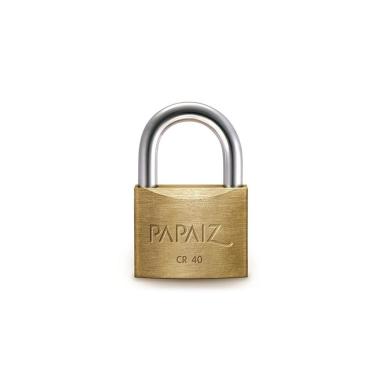 Imagem de Cadeado Cr40 Latão Dourado 40mm - Papaiz