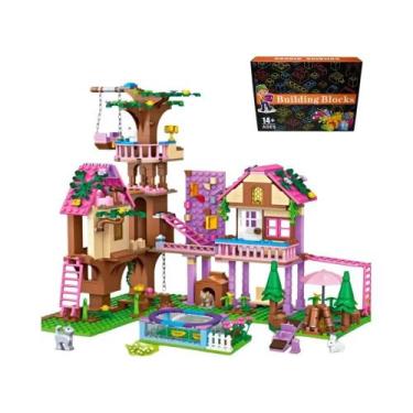 Imagem de Blocos De Construção De Castelos Para Crianças, Modelo De Brinquedo De