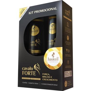 Imagem de Promopack para Crescimento e Hidratação Haskell Cavalo Forte 500ml