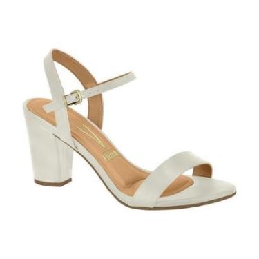 Imagem de Sandalia Vizzano 6262.474 Salto Grosso baixo Social casual Feminina-Feminino
