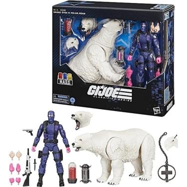 Imagem de Gi Joe Classified Series Elite 161 - Snake Eyes e Urso - Hasbro
