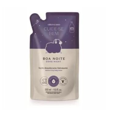 Imagem de Refil Hidratante Corporal Cuide-se Bem Boa Noite 350ml Boticário - Bot