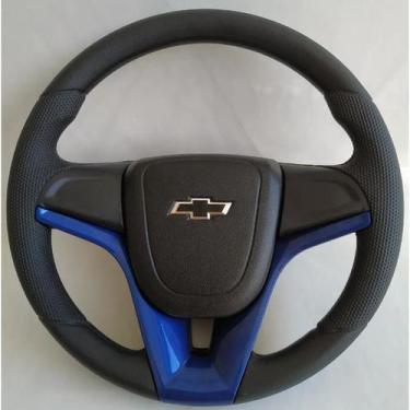 Imagem de Volante Cruze Logo Preto GM Corsa Wind Classic Prisma Celta - Chevrole