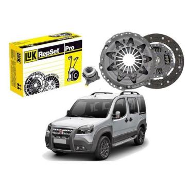 Imagem de Kit Embreagem Atuador Doblo Adv 1.8 16v Manual 2011 A 2016 - LuK