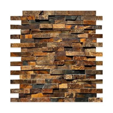 Imagem de Revestimento Pedra Natural Ferruzzano 5cm Livre Pedra Ferro Ferro