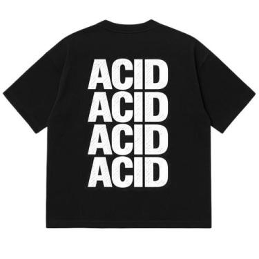 Imagem de Camiseta Oversized Premium 100% Algodão com Estampa DTF - Conforto e E