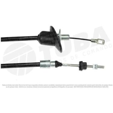 Imagem de Cabo de comando da embreagem Dian Chevrolet D-20 1985 a 1988 - TUBA