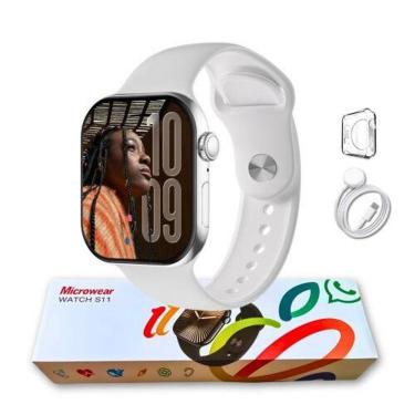 Imagem de Smartwatch Microwear S11 46mm 1gb Série 11 Responde Whatsapp
