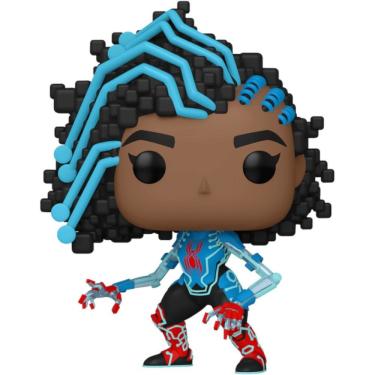 Imagem de Brinquedo Interativo Pop Spider-man - Spider-byte 1229 com Peças para Montar Figura de...